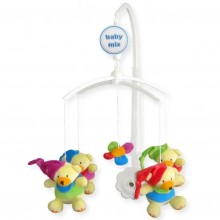Мобиль механический Baby Mix TK-789M Мишка Разноцветный музыкальный