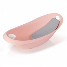 Ванночка для детей Colibro Spa CS-08 Розовый дым с горкой и сливом + индикатор уровня воды 86 см