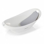 Ванночка для детей Colibro Spa CS-10 Светло-серый с горкой и сливом + индикатор уровня воды 86 см