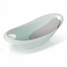 Ванночка для детей Colibro Spa CS-14 Мятный с горкой и сливом + индикатор уровня воды 86 см