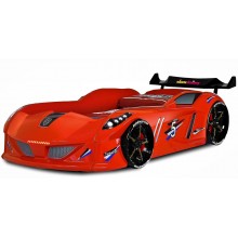 Кровать-машина Exit Jaguar Speedy boy Красный с подсветкой фар, колес и дна + звуковые эффекты и пульт ДУ Кровать-машина Exit Jaguar Speedy boy Красный с подсветкой фар, колес и дна + звуковые эффекты и пульт ДУ