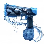 Водяной пистолет электрический Weal Maker 92 Синий 50/500 мл зарядка от USB