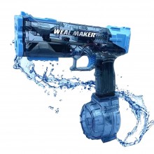 Водяной пистолет электрический Weal Maker 92 Синий 50/500 мл зарядка от USB Водяной пистолет электрический Weal Maker 92 Синий 50/500 мл зарядка от USB