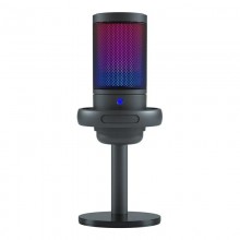 Микрофон конденсаторный Fifine ME6S Черный USB Type-C с RGB-подсветкой