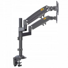 Кронштейн для двух мониторов North Bayou NB H180 17"- 27" Черный настольный Кронштейн для двух мониторов North Bayou NB H180 17"- 27" Черный настольный