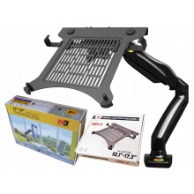 Кронштейн для ноутбука North Bayou NB F80 10,1″- 15,6″ VESA настольный с 3D-настройкой и функцией PIVOT Черный Кронштейн для ноутбука North Bayou NB F80 10,1″- 15,6″ VESA настольный с 3D-настройкой и функцией PIVOT Черный